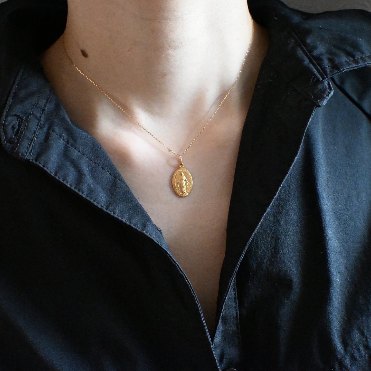 K18 不思議のメダイ 15mm