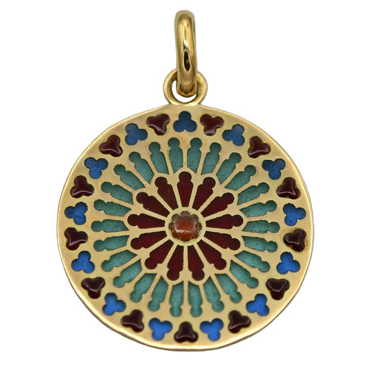 パリ・ノートルダム大聖堂(北側)Rouge bleu 18mm