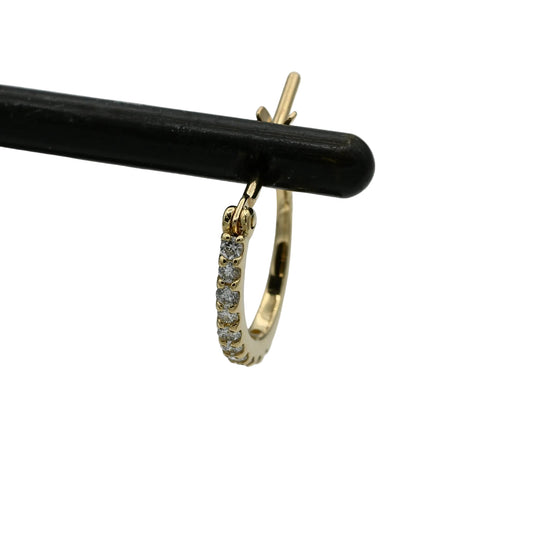 K18YG ダイヤモンド ピアス