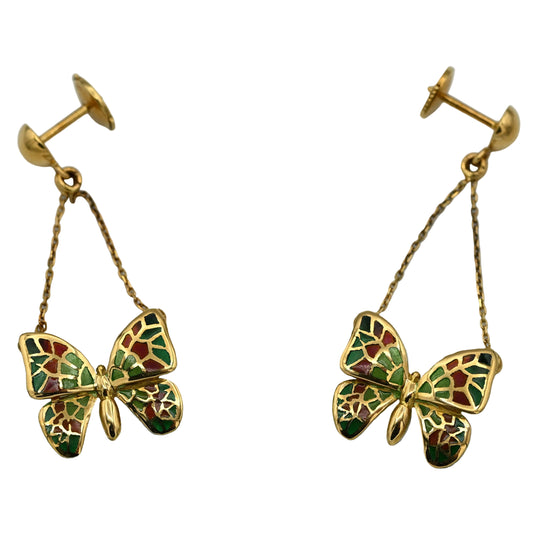 バタフライ エマイユピアス