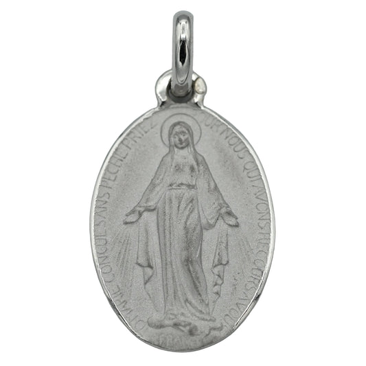 不思議のメダイ 20ミリ ホワイトゴールド