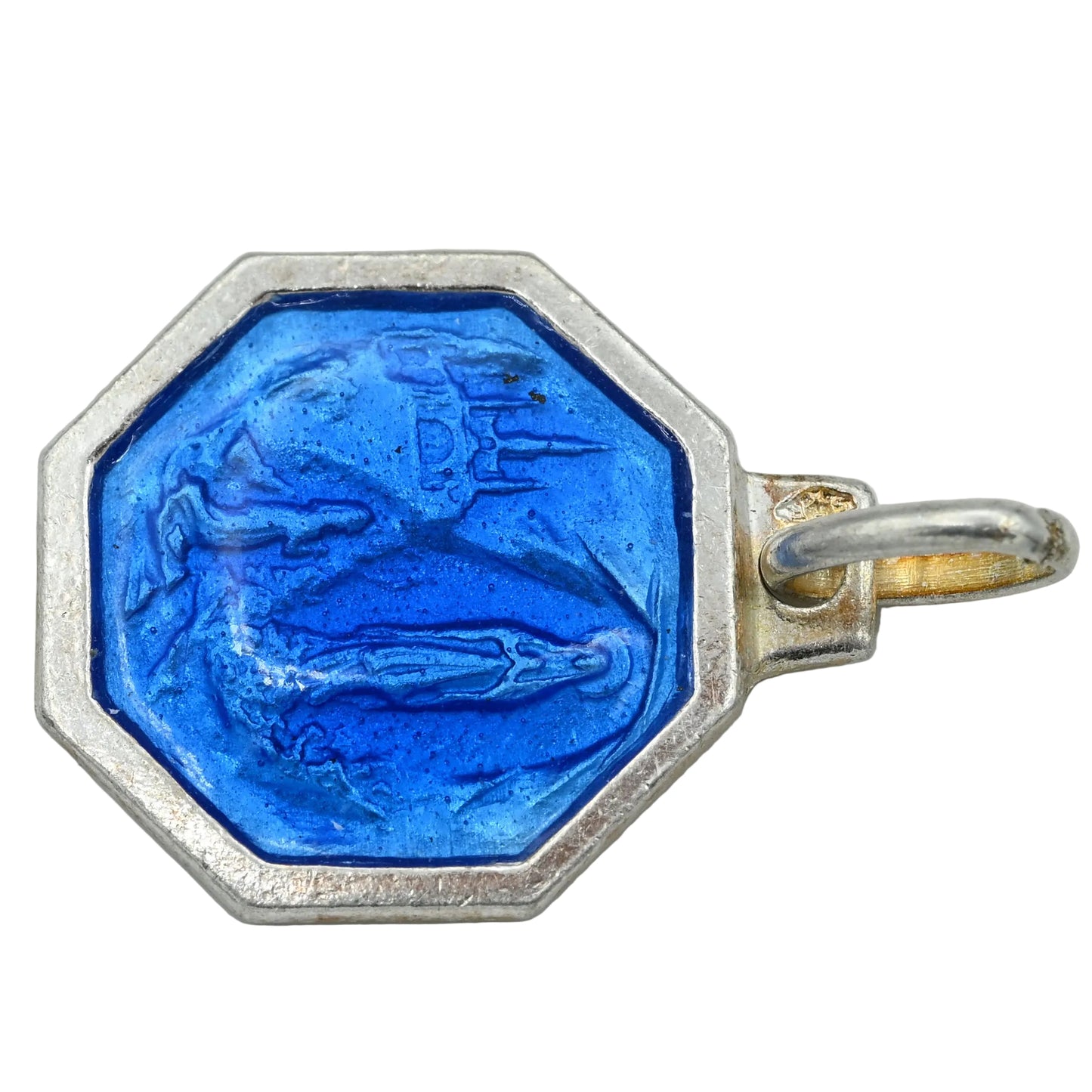 Sv925 Apparition 15mm Bleu 八角形 両面