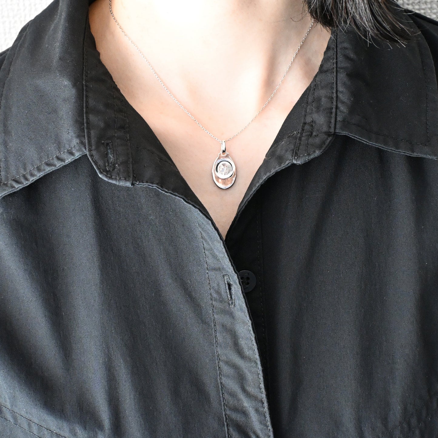 Sv925 Apparition 17mm Oval 両面