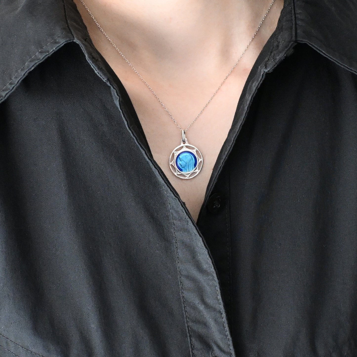 Sv925 Apparition 18mm Bleu 2色 両面