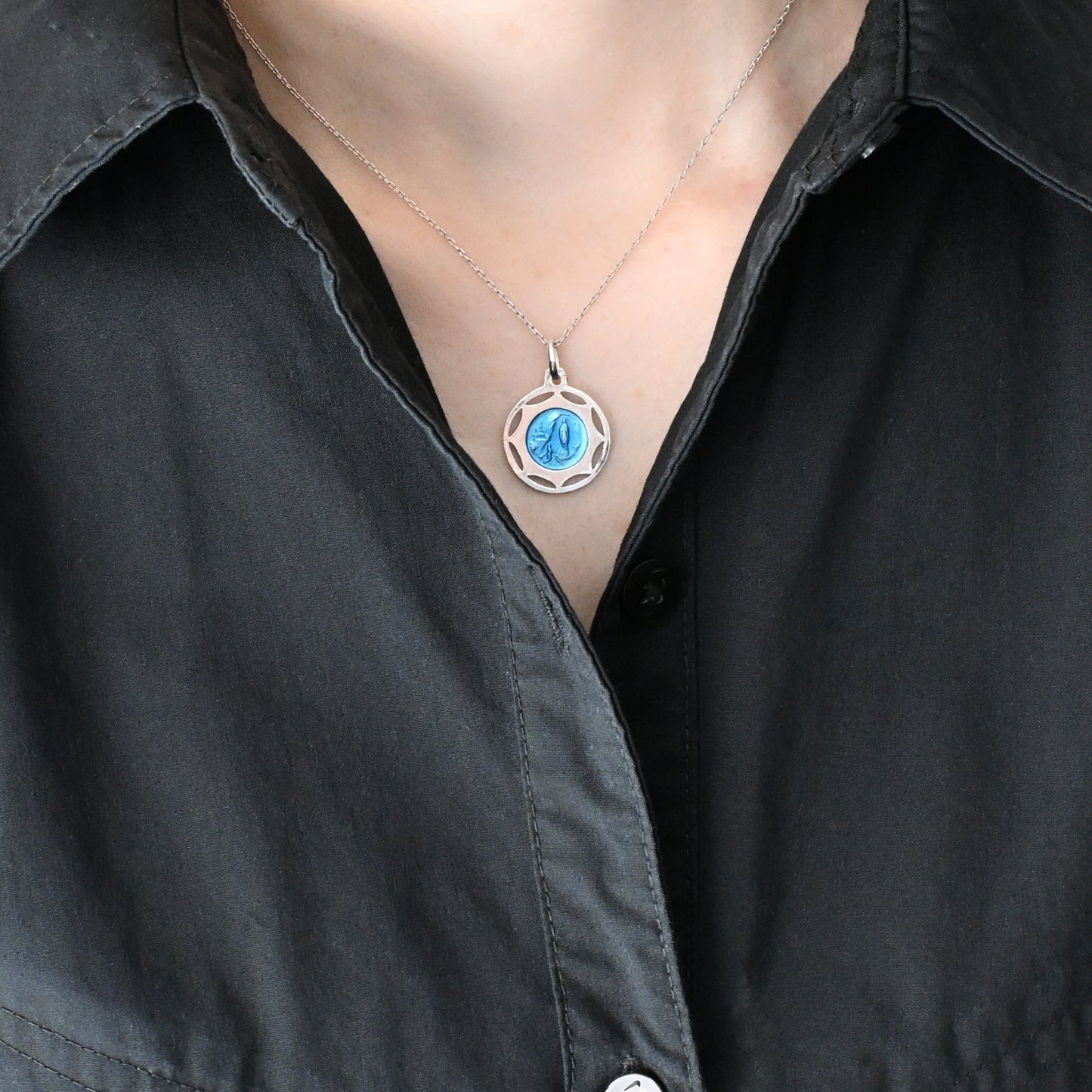 Sv925 Apparition 18mm Bleu 2色 両面