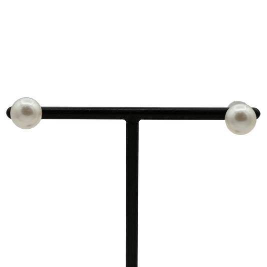 K18YG アコヤ ピアス(7.0mm)