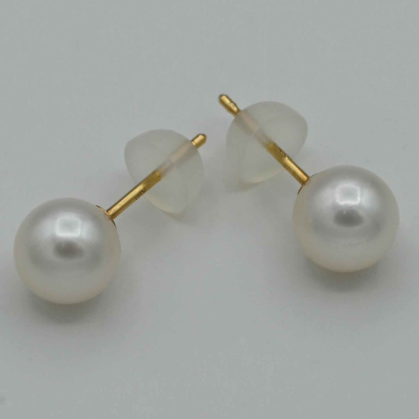K18YG アコヤ ピアス(7.0mm)