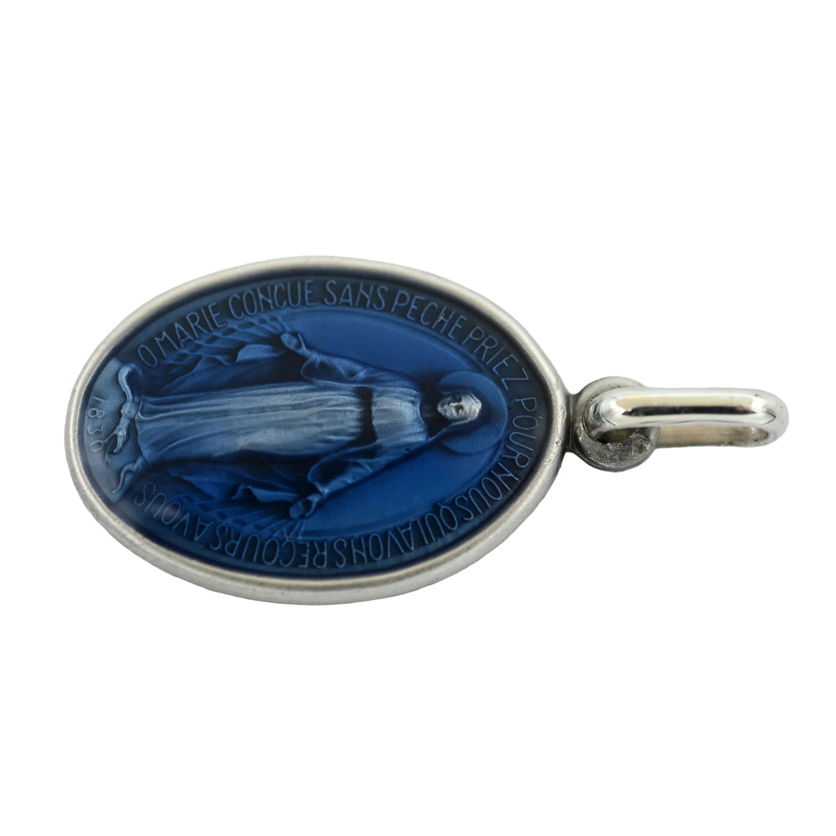 不思議のメダイ シルバー Bleu 19mm