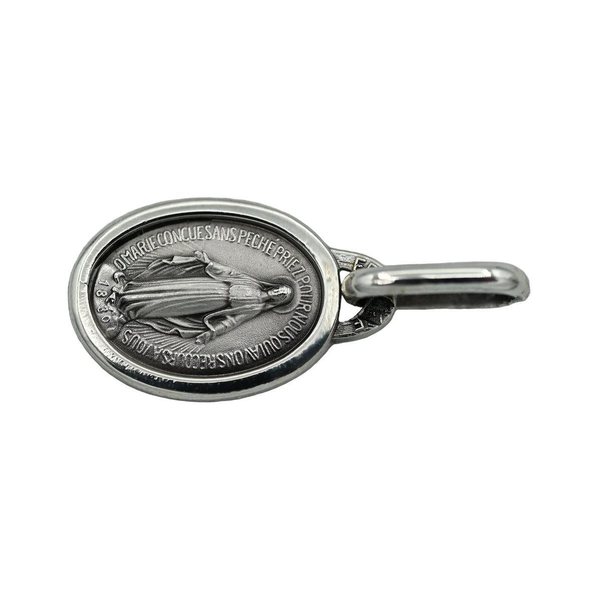 不思議のメダイ シルバー 11mm 縁あり