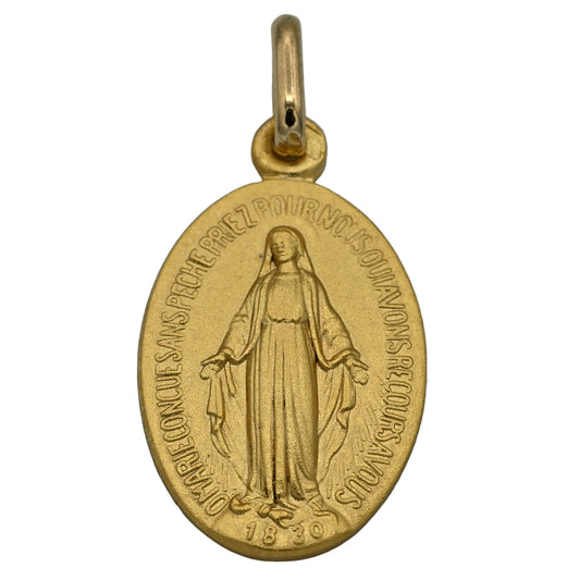 K18 不思議のメダイ　15mm