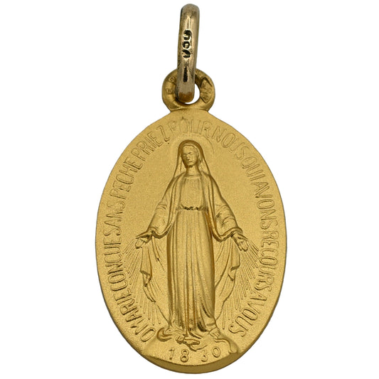 K18 不思議のメダイ　18mm