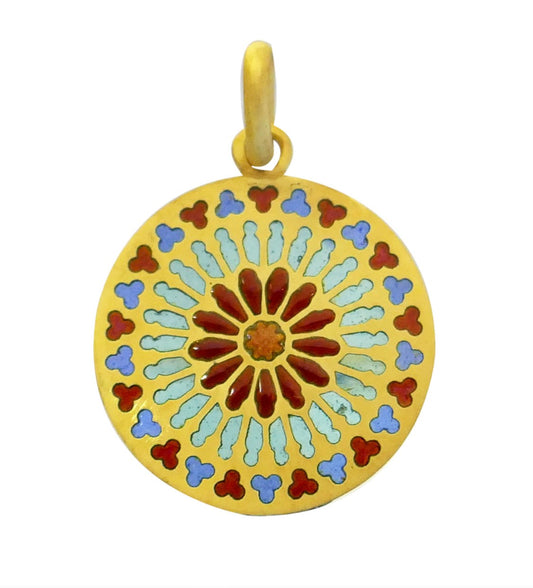 パリ・ノートルダム大聖堂（北側）Rouge bleu 18mm